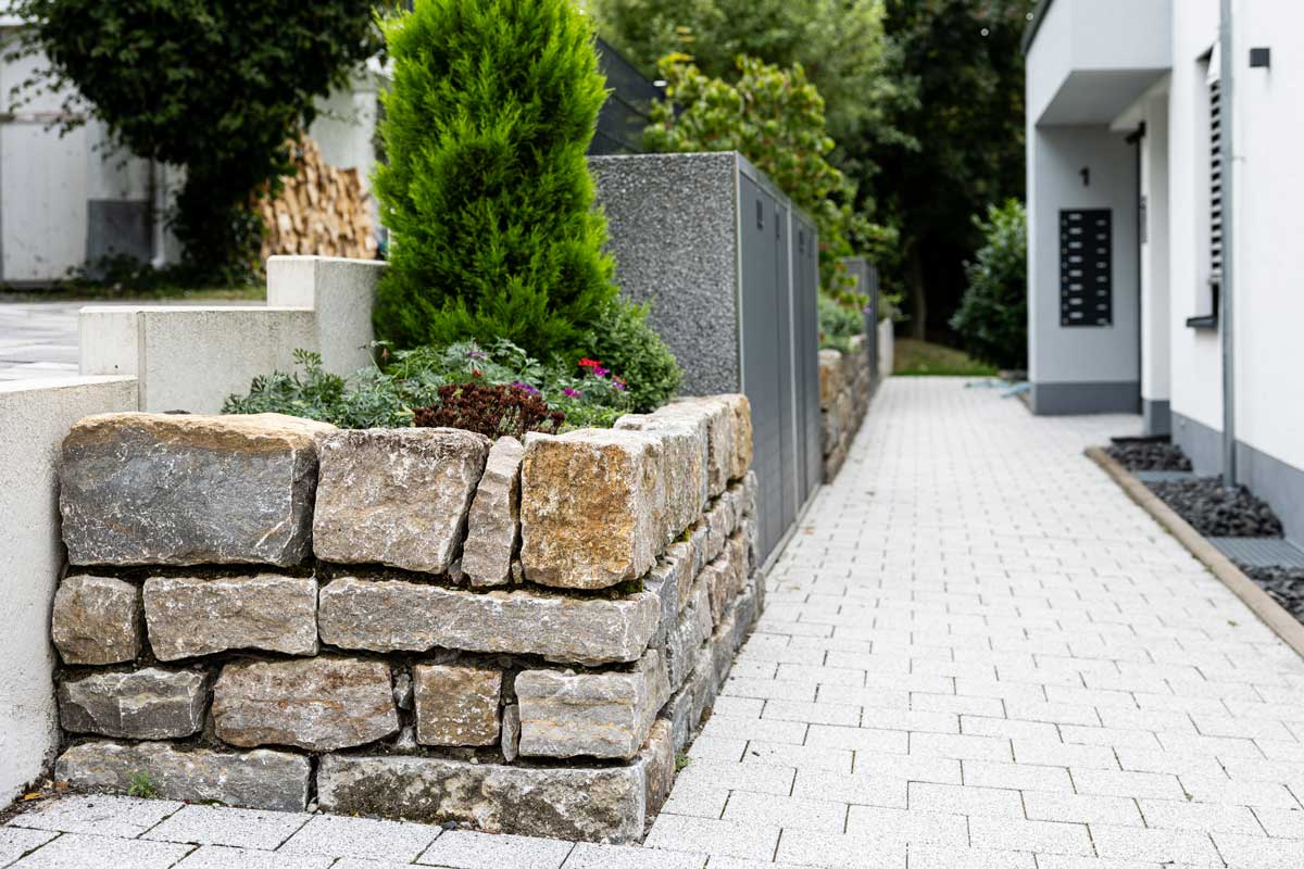 Klingels Landschaftsbau Trockenmauer